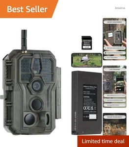 gardepro e8p max wildkamera wlan, wiederaufladbare 8000mah akku, integrierte ... - Bild 1 von 12