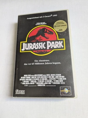 Jurassic Park VHS 1993 Film Video Kassette Abenteuer - Bild 1 von 2