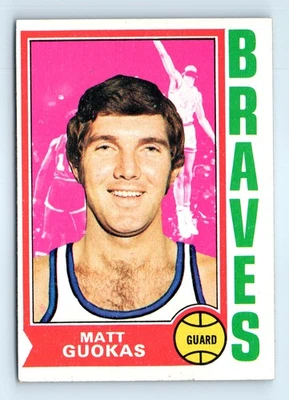 1974-75 Topps #117 Matt Guokas - Image 1 of 2