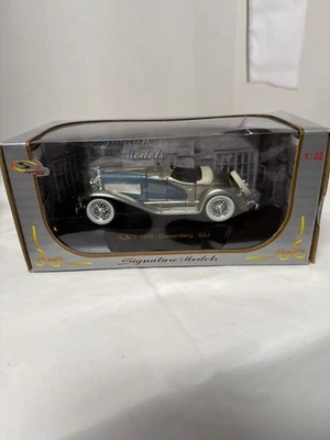 1935 Duesenberg SSJ Diecast Car 1:32 Signature Models – Boxed Collector Display - Image 1 of 3