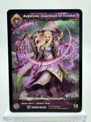 Warcraft TCG Betrayal 1EA/202 Aegwynn, Guardian of Tirisfal Extended Art #1 - Image 1 of 2