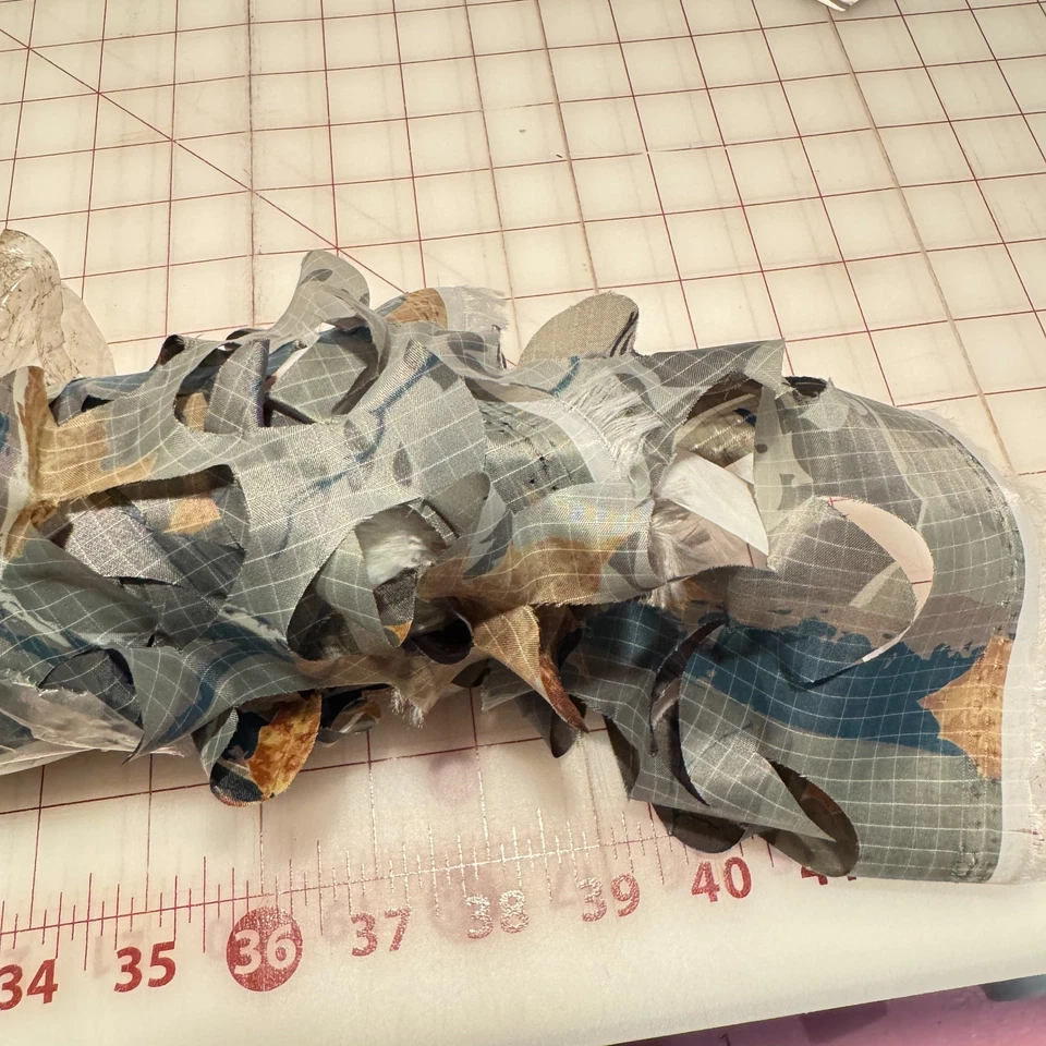 Rede de camuflagem militar digital cortável rede de camuflagem acampamento caça 8 jardas 59"W - Imagem 1 de 4