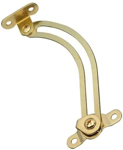 Brainerd R1086XC Friction Lid Support Right Hand Side Handed Brass Finish - Picture 1 of 2