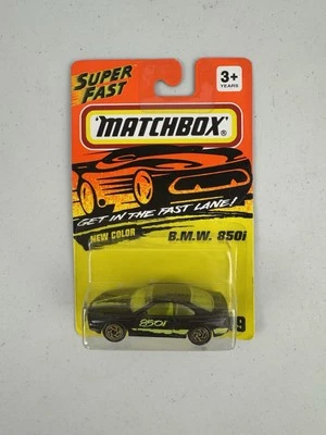 BMW 850i 1993 Matchbox Super Fast #49 nuevo sellado Foto 1 de 4