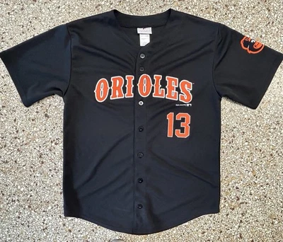 BALTIMORE ORIOLES Manny Machado Black MLB Baseball Genuine Jersey YOUTH XL 16/18 - Image 1 of 4