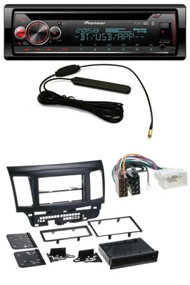 Pioneer USB DAB MP3 Bluetooth CD Autoradio für Mitsubishi Evo Lancer (ab 2008) - Bild 1 von 4
