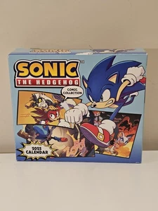 SONIC COMIC COLLECTION 2025 CALENDAR IDW Sonic the Hedgehog BRAND NEW US SELLER! - Picture 1 of 12