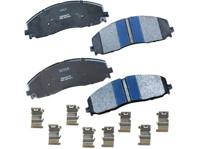 Para 2013-2022, 2024 Ford F350 Super Duty conjunto de pastilhas de freio dianteiro Bendix 72912BSCH - Imagem 1 de 2