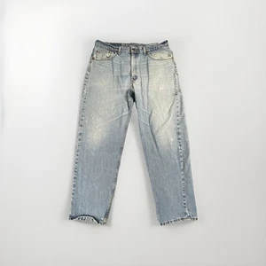 Vintage 90’s Levi’s 550 Jeans Paint Distressed Men's 38 X 30 Relaxed USA Made - Picture 1 of 17