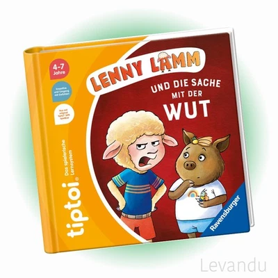 RAVENSBURGER tiptoi® Buch - Lenny Lamm und die Sache mit der Wut - NEU - Bild 1 von 4