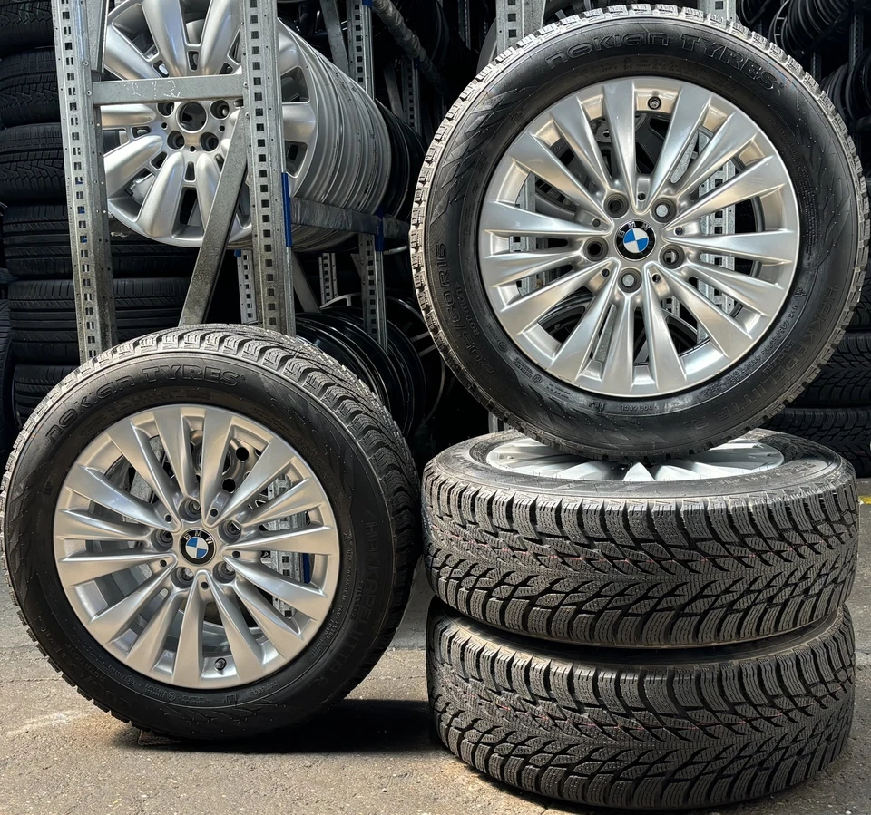 4x Original BMW Winterräder 205/60 R16 96R - für 2er F45 AT F46 GT 1232 - Bild 1 von 4