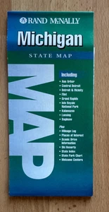 1996 ~ Rand McNally ~ Michigan ~ State Map - Picture 1 of 4