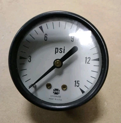 USG 2.5" Pressure Gauge 0-30psi P500 051483 05-16-00 A2 E32 - Image 1 of 3