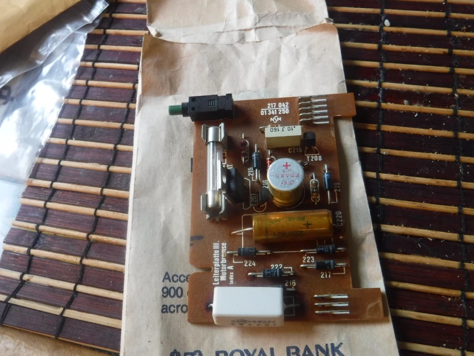 1 nsm original scaning motor board  not tested - Image 1 of 1