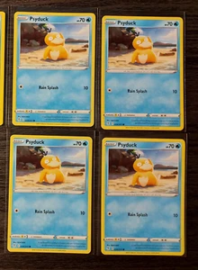 4x Psyduck 024/203 Pokemon card Evolving Skies common NM - Picture 1 of 1