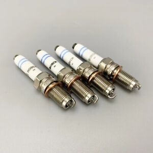 4 P For bosch Spark Plugs 04E905612 For 2013-18 AUDI A3 Volkswagen Jetta 1.4L