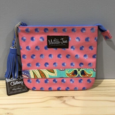 Bolsa impermeable con cremallera Matilda Jane The Adventure Begins - Nueva con etiquetas Foto 1 de 4