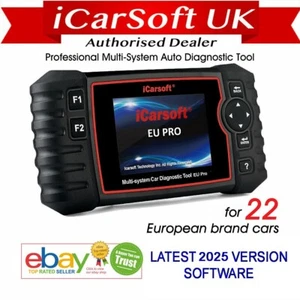 Herramienta de escaneo de diagnóstico multisistema iCarsoft EU PRO para los 22 vehículos europeos - Imagen 1 de 9
