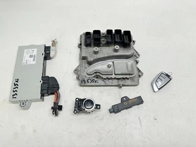 H40590 2013 BMW 535xi Juego de llaves de encendido con motor ECU DME SPEEDO CAS4 JUEGO DE LLAVES DE BLOQUEO Foto 1 de 4
