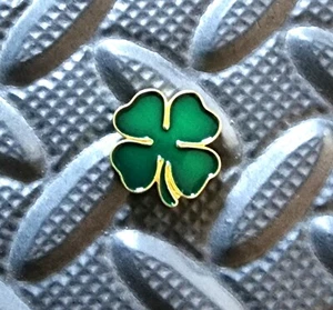 Trébol / Cuatro Hojas Trébol Solapa o Sombrero Prendedor - San Patricio - Imagen 1 de 6