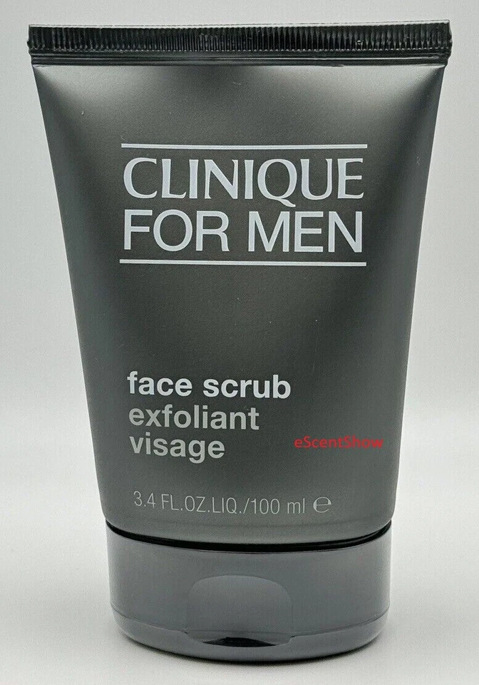 CLINIQUE MEN FACE SCRUB EXFOLIATOR 3.4 OZ / 100 ML FULL SIZE SEALED NEW - Image 1 of 1