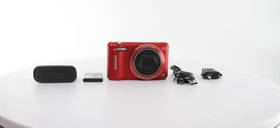 Samsung WB35F NFC Digital Camera 12x Zoom 2.7 LCD - Red (EC-WB35FZBPRUS) - Image 1 of 4