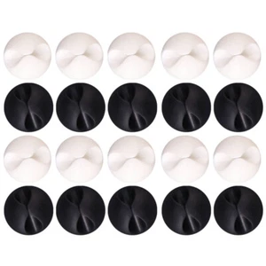 20 PCS Wire Holder Charging Cord Organizer Cable Organizers for Cords - Photo 1/12