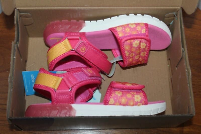 SANDALIAS LIGHT-UP STRIDE RITE KITT NIÑAS FLORES ROSA Y NARANJA TALLA 12M EE. UU. Foto 1 de 4