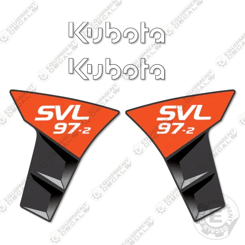 Kit de calcomanías para minicargadora Kubota SVL 97-2 calcomanías de repuesto Kubota Foto 1 de 1