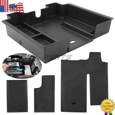 Center Console Organizer For Chevy Silverado For GMC Sierra 1500 2500HD 2019-23 - Image 1 of 4