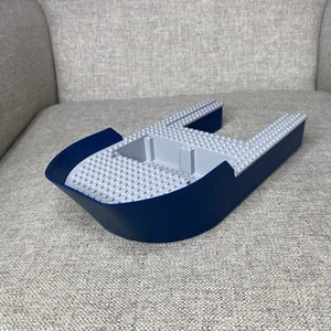 Lego Boat Hull 40 x 20 x 7 Dark Blue from 60266 / 60368 Exploration Ships - Picture 1 of 10
