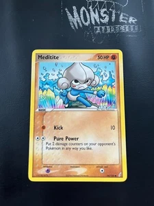 POKEMON MEDITITE NON HOLO CRYSTAL GUARDIANS 56/100 - Picture 1 of 2