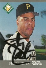 1992 Fleer Ultra STEVE CARTER Signed Card autograph PIRATES GEORGIA BULLDOGS