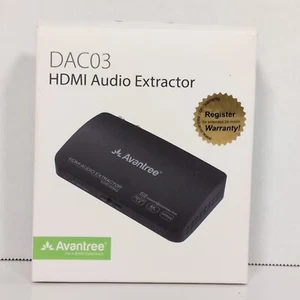 Extractor de audio HDMI DAC03 1080P 4KUHD DAC03 de Avantree - Imagen 1 de 5