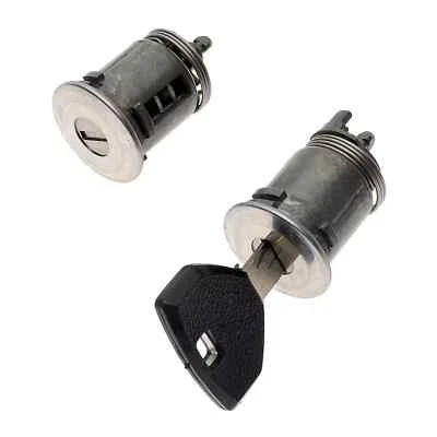 Set of 2  Door Lock Kit With Keys Standard DL-22 Chrome For Chrysler Dodge Jeep Foto 1 de 3