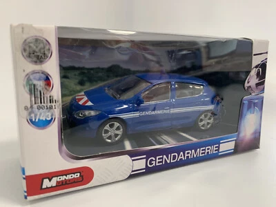 RENAULT MEGANE GENDARMERIE 1/43 MONDO MOTORS ref 53138 - Photo 1/3