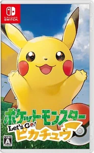 Pokemon: Let's Go, Pikachu Nintendo Switch Shipping from Japan - Picture 1 of 6