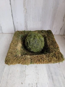 Unique moss egg nest tray Easter spring decor vintage set outdoor - Picture 1 of 7