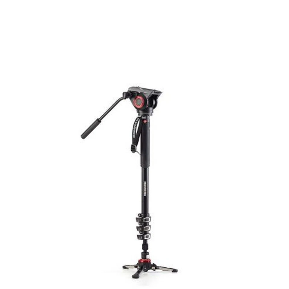 Manfrotto MVMXPRO500US XPRO Monopod+ Four-Section Aluminum with Fluid Video Head - Image 1 of 1
