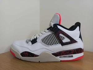 Nike Air Jordan 4 Retro FLIGHT NOSTALGIA HOT LAVA Basketball Shoes Trainers UK 9 - Picture 1 of 10