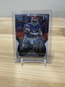 Autógrafos Trevor Etienne 2022 Bowman University cromados - Chrome Prospect #69 - Imagen 1 de 2