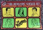 Vintage The Munsters A&W Sticker Set Sheet Universal Studios