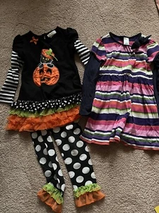 Lote De 2 Vestido Emily Rose Halloween 2 Piezas Gymboree Talla 6 - Imagen 1 de 5