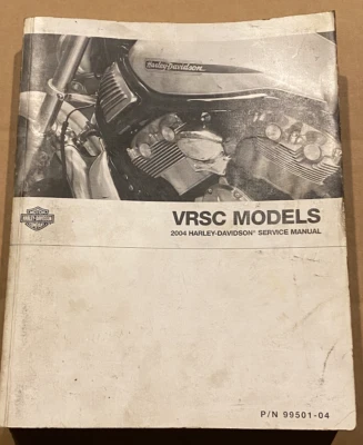 99501-04 Original Harley Davidson VRSC V-Rod Modelos Manual de Servicio (U-97 Foto 1 de 4
