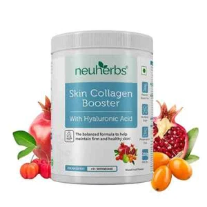 Neuherbs Skin Collagen Booster Powder-Mixed Fruit Flavor -210 gm Free Shipping - Picture 1 of 4