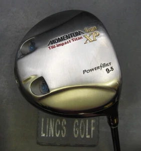 Power Bilt Momentum Sign XP 9.5° Driver Stiff Graphite Shaft Perfect Pro Grip - Picture 1 of 6