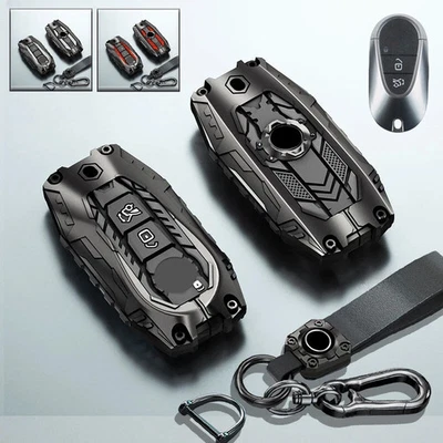 Zinc Alloy Silicone Car Key Case Cover For Benz C E S W223 S450 W206 C260 C300 - Image 1 of 4