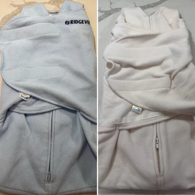 Saco de dormir Halo polar envoltura talla recién nacido blanco crema nieve cálido acogedor usado en excelente estado Foto 1 de 4