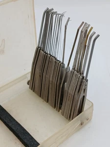 Vintage TELETYPE Corp Technicians feeler gauge Plastic case Free Shipping!!! - Picture 1 of 8