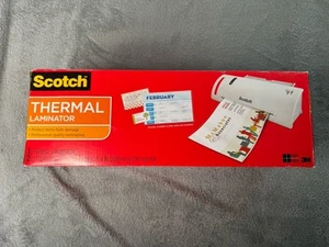 Scotch TL902 Thermal Laminator – 9 in Document Sealer Machine Office Home CS4R - Picture 1 of 5